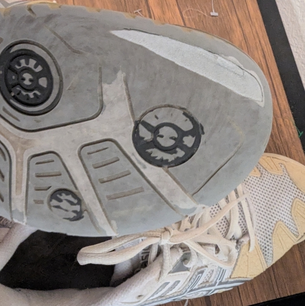 Vintage Asiscs,E350y Gel Resolution Athletic Sneakers, Size 10 - Picture 5 of 6